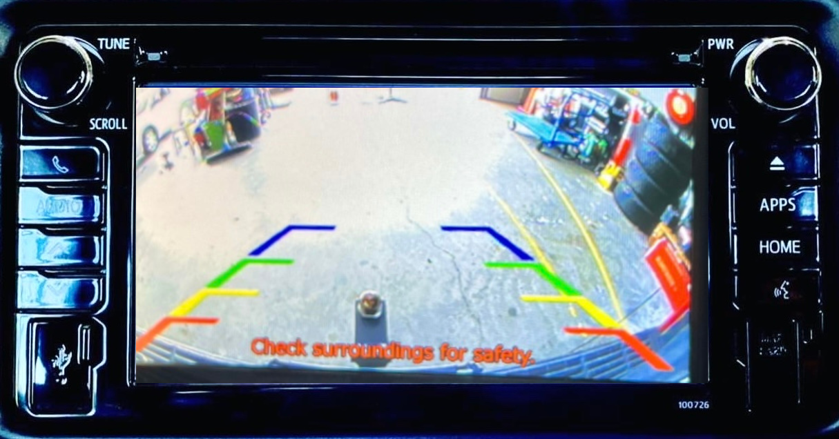 Toyota Land Cruiser 200 Series Reverse Camera Relocation Kit