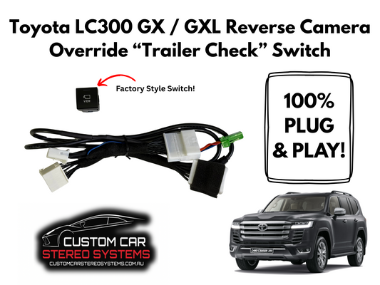 Toyota Land Cruiser 300 Series LC300 Camera Override “Trailer Check” Switch