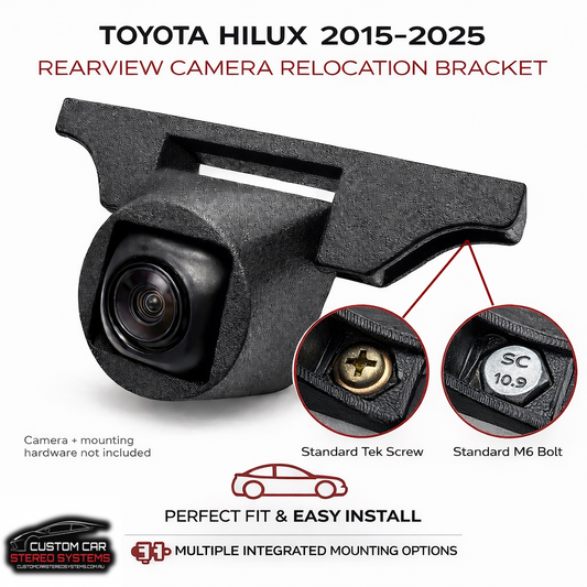 Toyota Hilux N80 2015-2025 Reverse Camera Relocation Bracket Tub to Tray Conversion