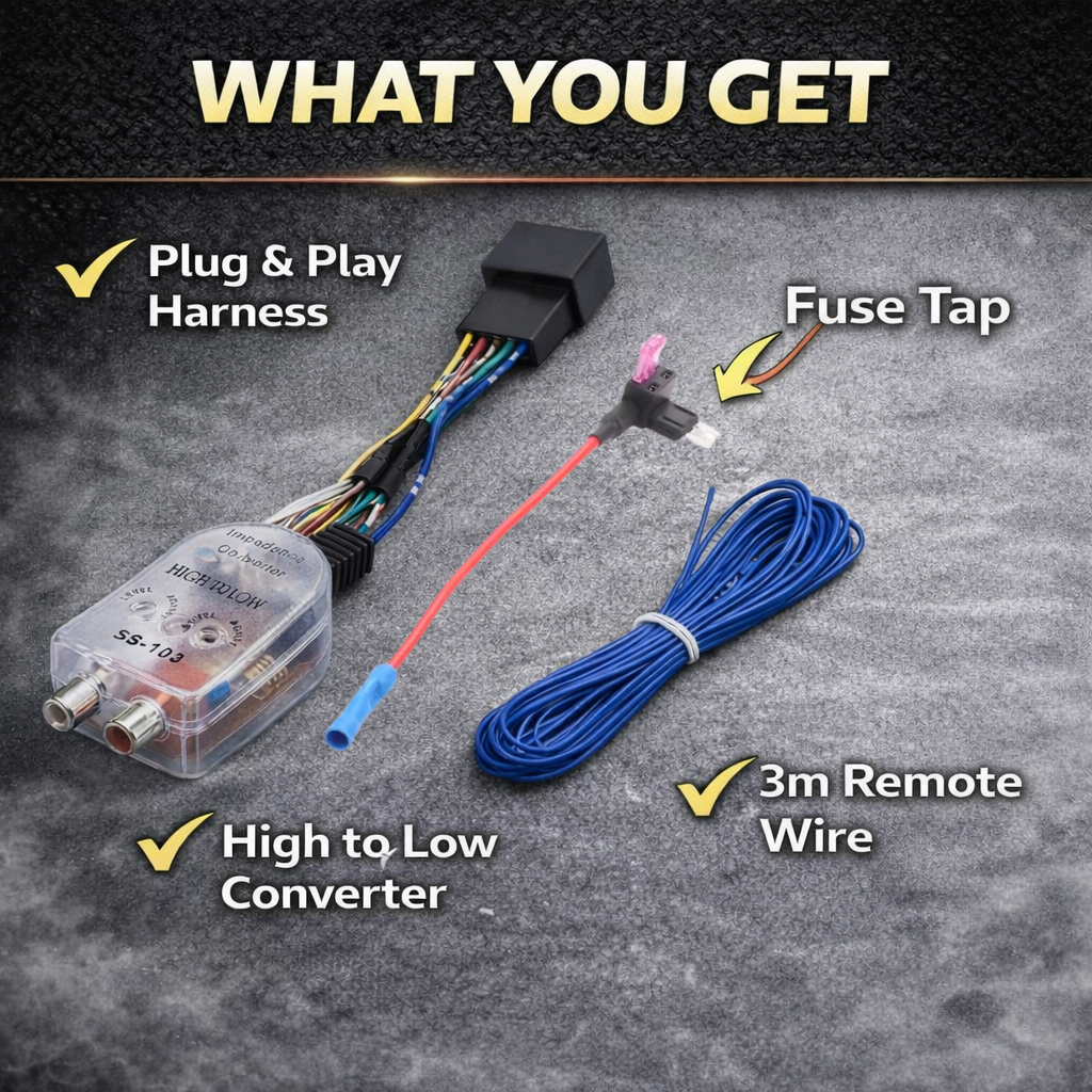 2020+ Toyota Plug and Play Amplifier Audio Adapter